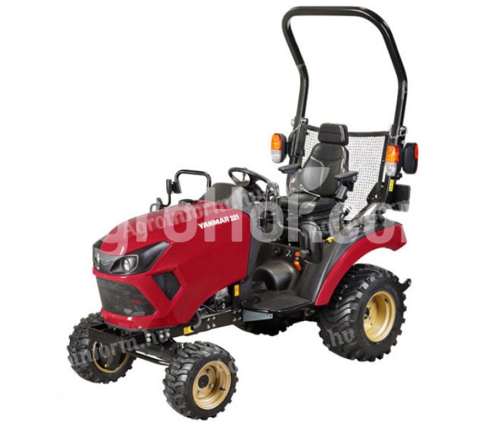 Yanmar Kis traktor 22 lóerős bukókerettel