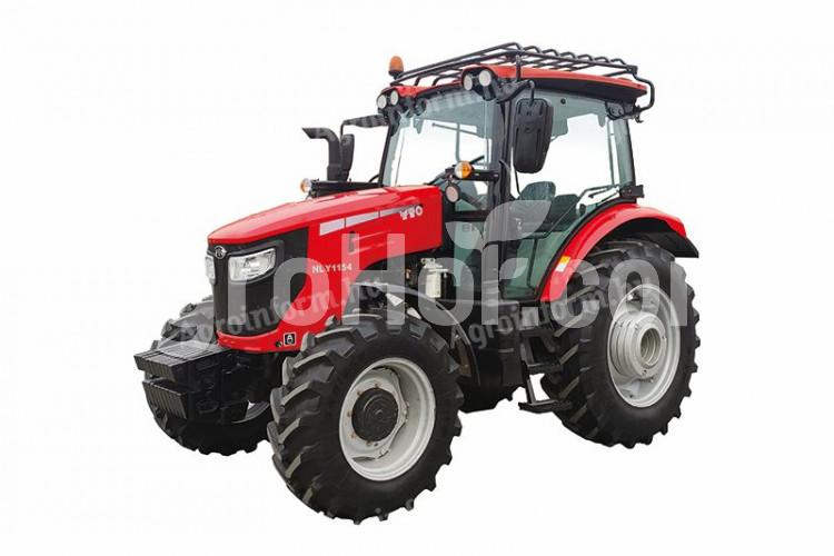 YTO 115 lóerős traktor, kabinnal