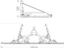 FK Machinery 400 cm-es hidraulikusan nyitható borona