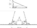 FK Machinery 510 cm-es hidraulikusan nyitható borona