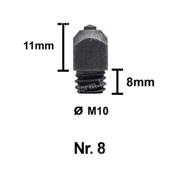 Patkósarok Finn Stud ICE 4 M10 11 mm