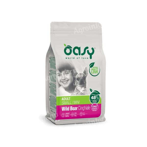 Oasy Dog OAP Adult Small/Mini Wild Boar 800g