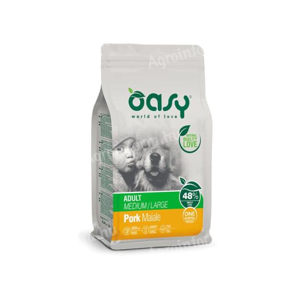 Oasy Dog OAP Adult Medium/Large Pork 2,5kg