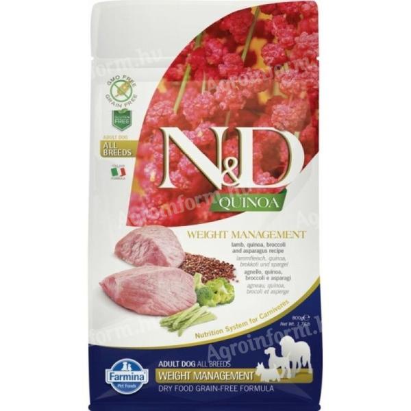 N&D Quinoa Dog Weight Management Adult mini 800g