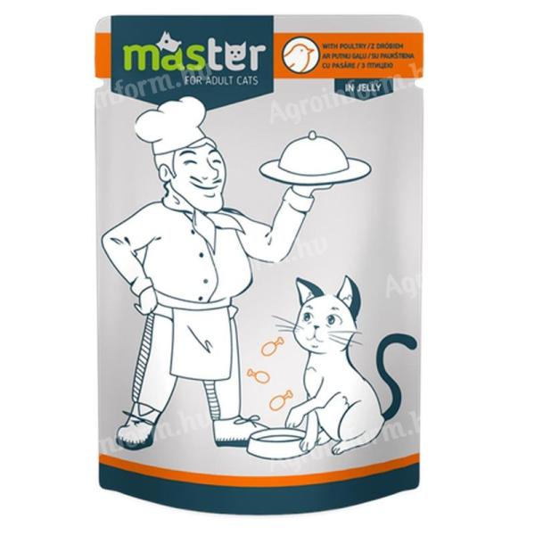 Master Alutasakos Macskaeledel Szárnyas 80g