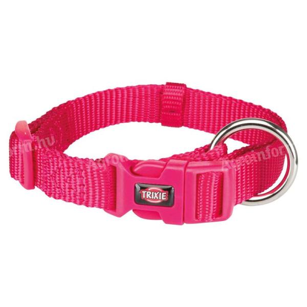 Trixie Nyakörv Új Prémium S–M 30–45 cm/15 mm, fuchsia