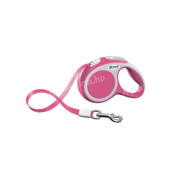 Flexi Vario Xs 3m Szalagos Pink 12kg-Ig