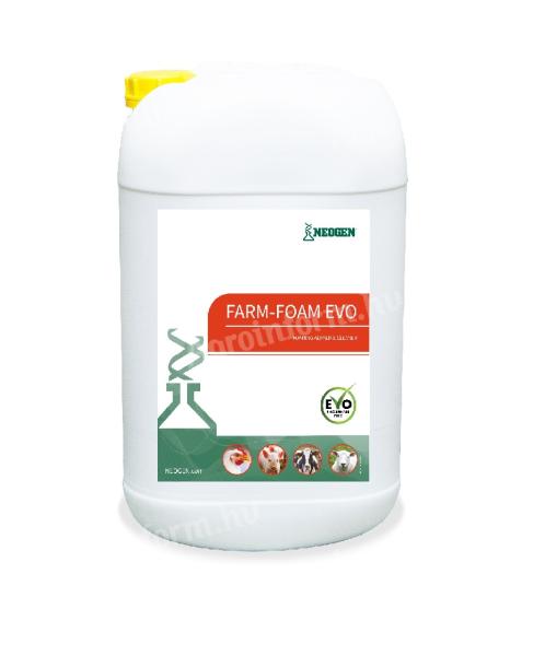 Farm Foam EVO lúgos habtisztító 25 liter kannában