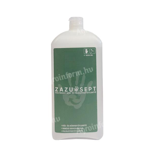 Zazu-Sept folyékony bőr és felület-fertőtlenítőszer  1000 ml