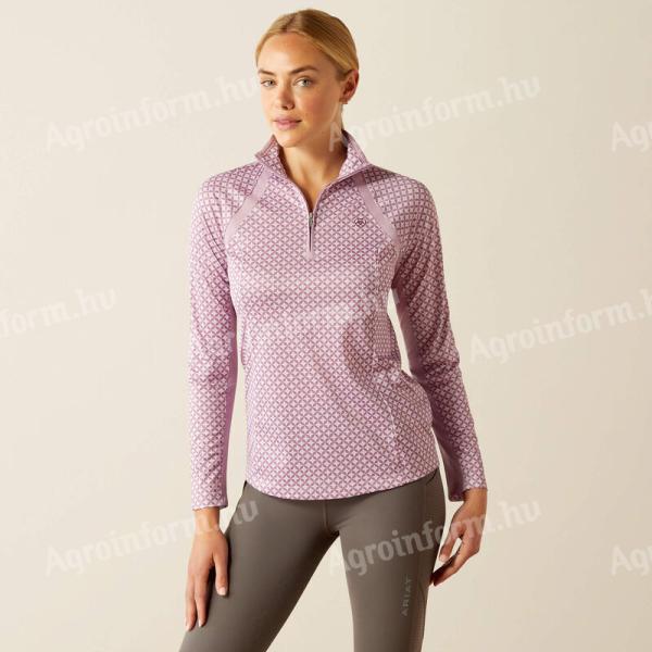 Ariat Sunstopper 3.0 1/4 Zip női baselayer, lavender, L