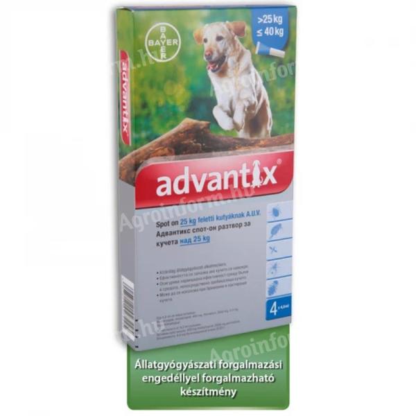 Advantix 400 4 ml 25-40 kg 4x
