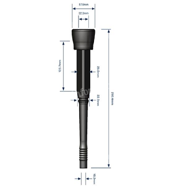 Kehelygumi 22mm Delaval TLC-A2 292x11xN/Amm