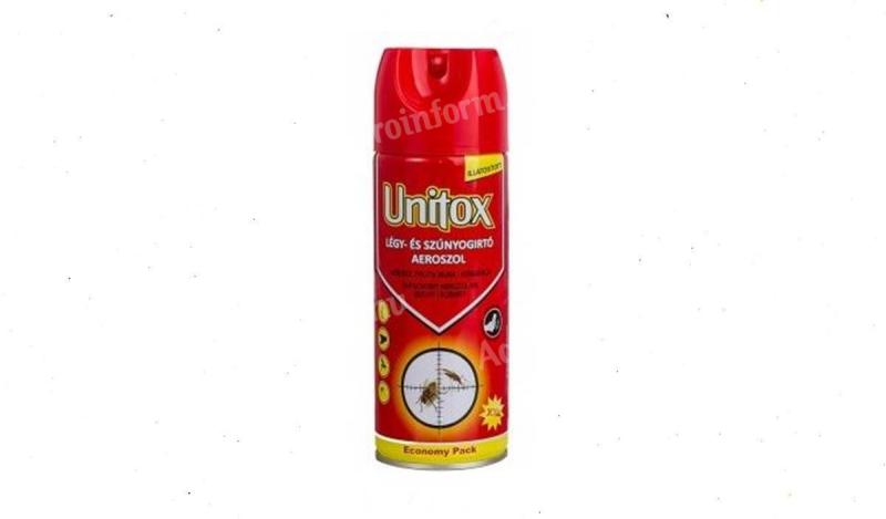 Unitox légy- és szúnyogirtó aerosol illatosított 400 ml