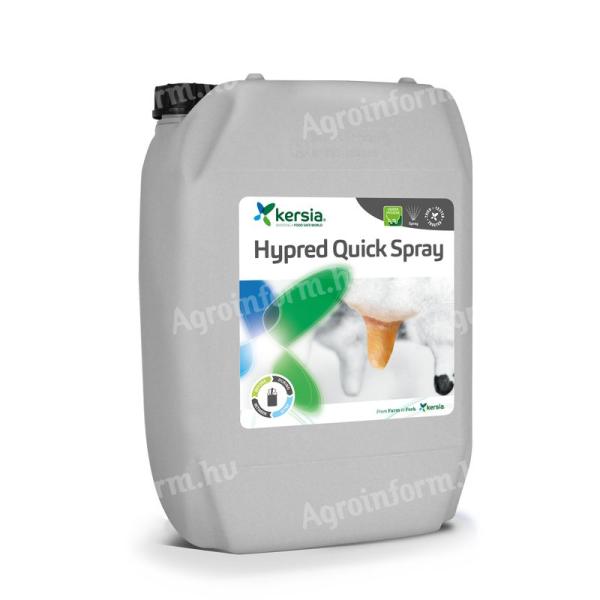 Hypred Quick Spray tőgy előfertőtlenítőszer 22 kg