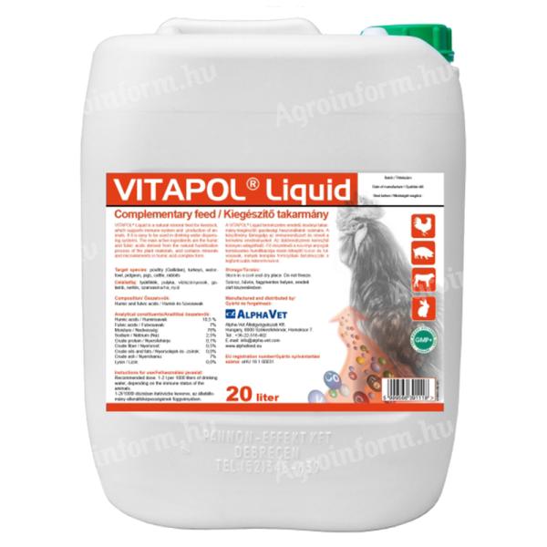 Vitapol Liquid  20 l HU/ENG