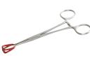 Kruuse lip retractor with coated jaws