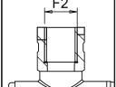 1/4"B dupla forgócsukló