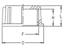 3/2” zárósapka