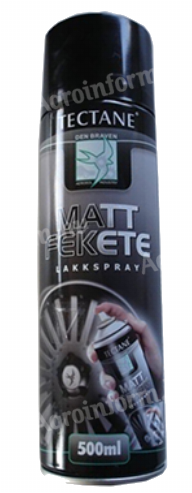 TECTANE matt fekete spray 500 ml