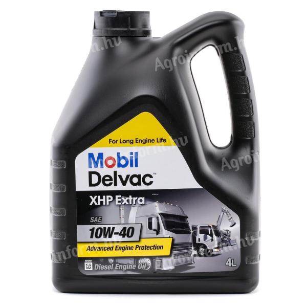 Mobil Delvac XHP Extra 10W-40 teherautó motorolaj 4L