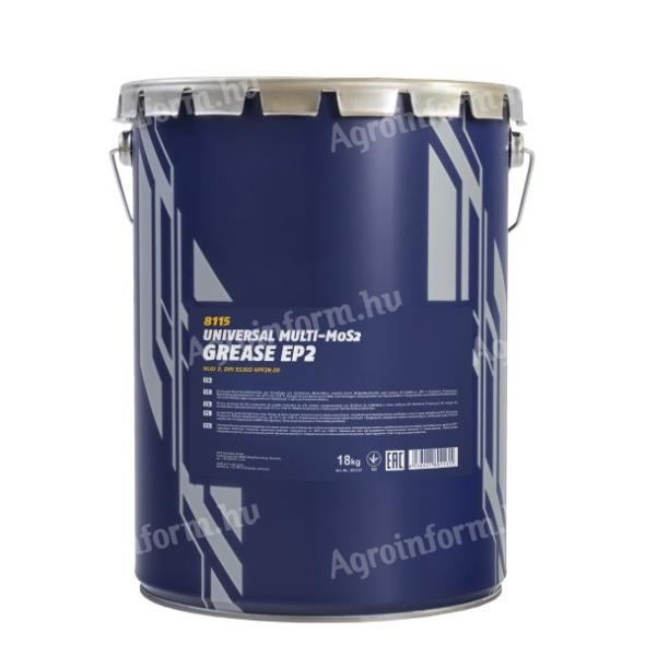 Mannol 8115 EP2 Universal Multi- MoS2 Grease nyomásálló zsír 18kg NR