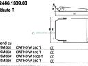 Eredeti ,gyári Pöttinger CAT Nova vont. csúszótalp