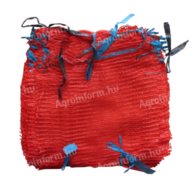 RASCHELZSÁK 27X39  PIROS FÜLES 8g/db