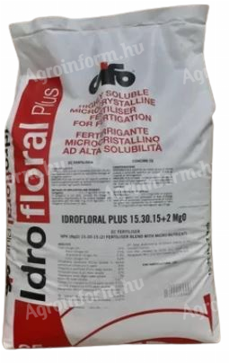 CIFO IDROFLORAL PLUS 15/30/15./.+2 MGO 25 KG ÖNTÖZŐMŰTRÁGYA