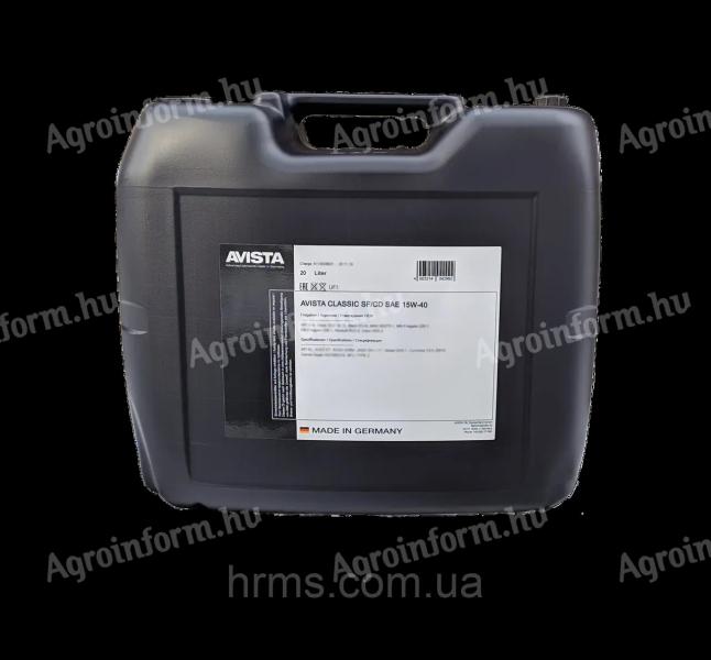 AVISTA PACE CLASSIC SF/CD TURBO UNIVERSAL 15W-40  20L