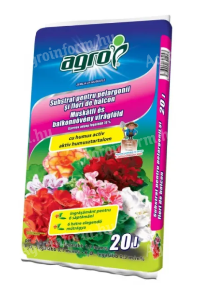 AGRO MUSKÁTLI 20 L VIRÁGFÖLD  120/#