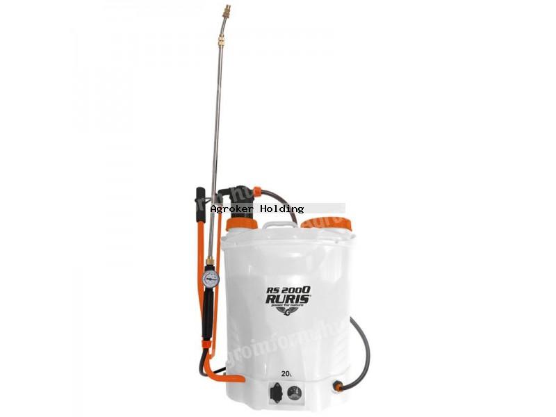 HÁTI PERMETEZŐ RURIS RS 2000 AKKUMULÁTOROS/MANUÁLIS RU2000rs19