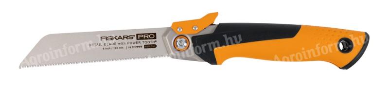 FISKARS PowerTooth összecsukható fűrész, 250 mm 13 tpi