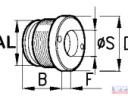 Munkahenger menetes fej DN- 60 (30)