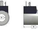 Hidraulika szelep elektromágnes 12V DN-15,75