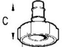 Armatúra 1/2&amp;#34; DN-16 műanyagból