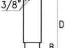 Támasztóláb 100x695, teherbírás: 2800-3800 kg