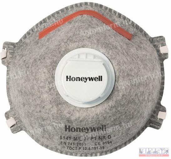 Pormaszk (arcmaszk szelepes FFP1D aktív szénnel) Honeywell