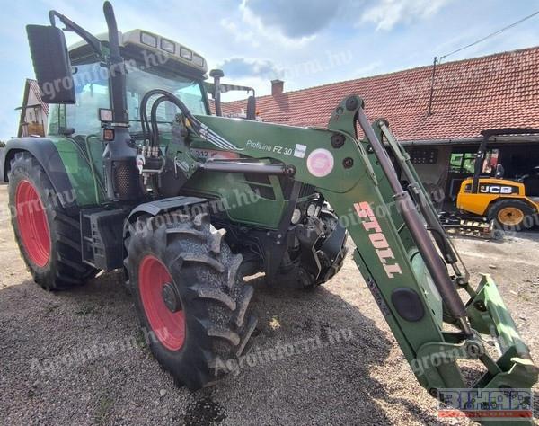 Fendt 312 Vario SCR TMS használt traktor Stoll homlokrakodóval