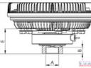 John Deere viszkókuplung (RE577314)