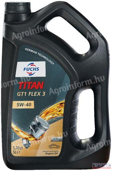 FUCHS Titán GT1 Flex 3 5W-40; 5 liter