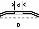 Tisztító korong 180x6 hajlított Bosch