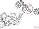 Permetező csatlakozó DN-25mm íves Arag