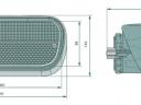 CNH hátsó lámpa bal oldali (291x134x218) A típus