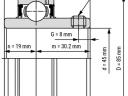 YAR 209 (45x85x22/49) FAG csapágy