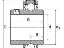 YAR 207-106 (34,925x72x19/42,9) SKF csapágy