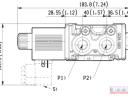 Hidraulika vezérlőtömb 1/2&amp;#34;, 12 V