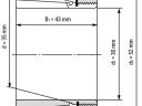 Szorítóhüvely H 2307 (M35x1,5) Komplett