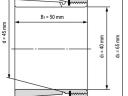 Szorítóhüvely H 2309 (M45x1,5) Komplett