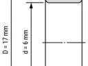  606 2RS (6x17x6) csapágy