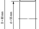 61911 (55x80x13) SKF csapágy